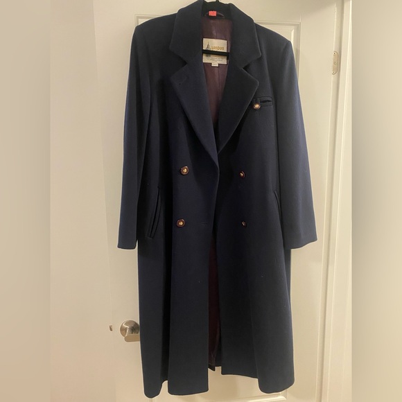 Vintage London Fog navy blue wool coat - Picture 6 of 10